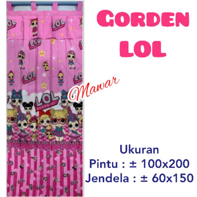 Gorden Gordeng Hordeng Pintu  Jendela Kolong Dapur  Karakter 