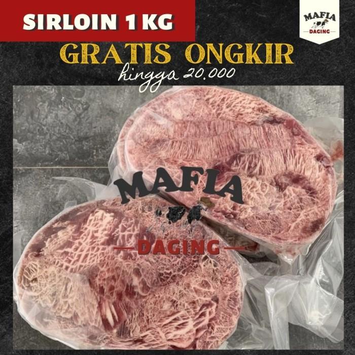 

Steak | Promo!!! Wagyu Daging Steak Sirloin Meltique Prime Cut 1 Kg