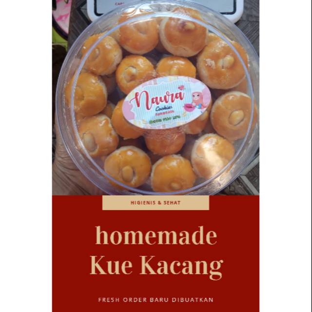 

Kue kacang gurih manis asin khas lebaran