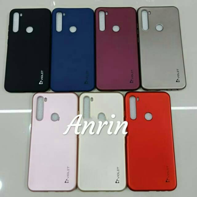 BABY SKIN ULTRA THIN CASING SOFTCASE VIOLET XIAOMI  REDMINOTE 8