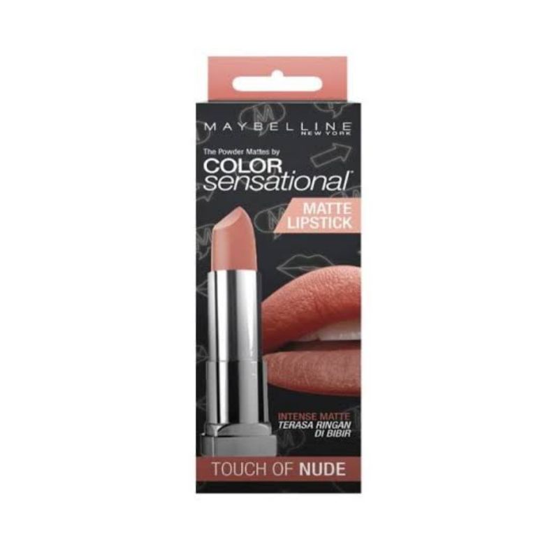 Maybelline Color Sensational Matte Lipstik - Touch Of Nude