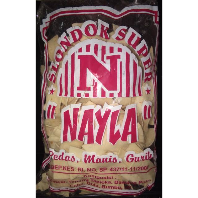 Krupuk Slondok Super Nayla Mentah