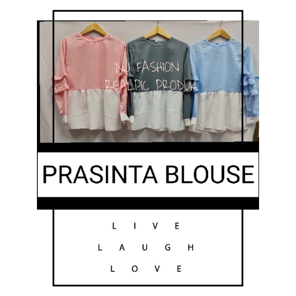 Atasan wanita murah / Baju atasan (prasinta blouse)