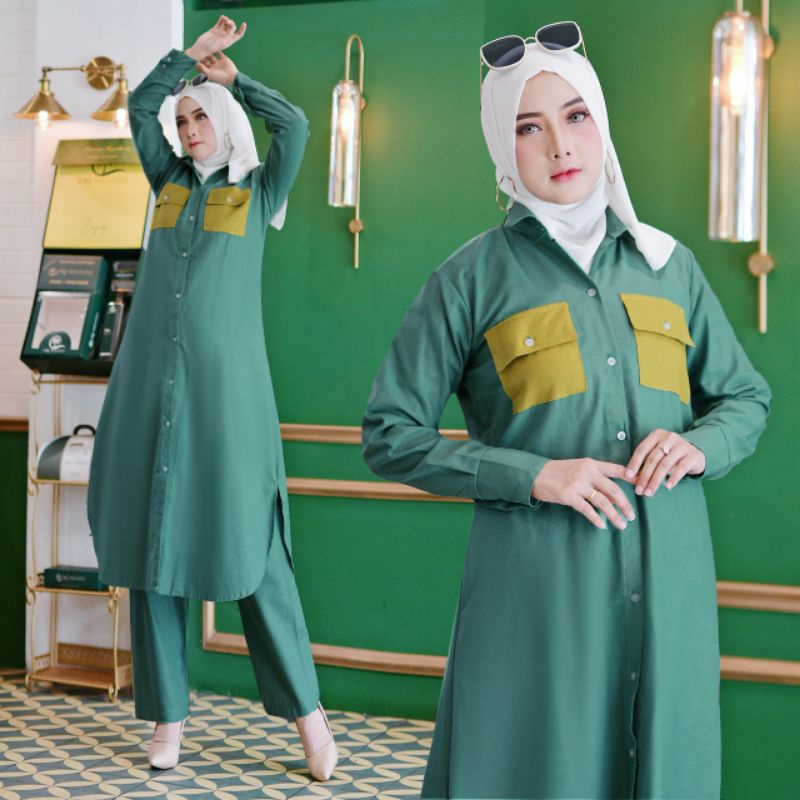 VELOVE SET PREMIUM. Baju Wanita, Dress, Atasan,Tunik, One Set, Setelan Wanita, Stelan Wanita, Celana