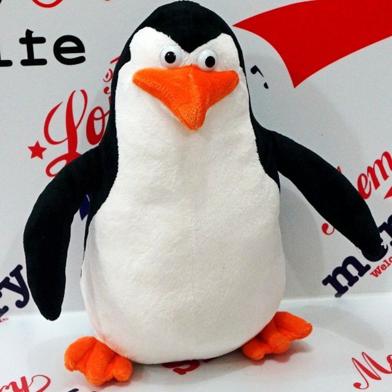 35cm Madagascar Character Plush Toys Gloria Penguin Marty Alex Melman Julien Toys