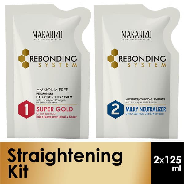 Makarizo Rebonding  Super Gold Sachet