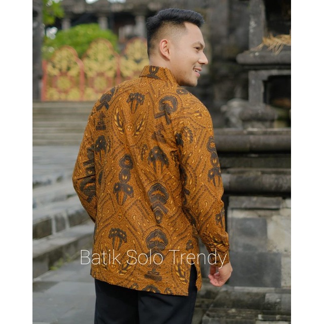 SEMEN RANTE SOGAN ( FULL FURING )KEMEJA/BAJU BATIK PRIA MURAH PANJANG