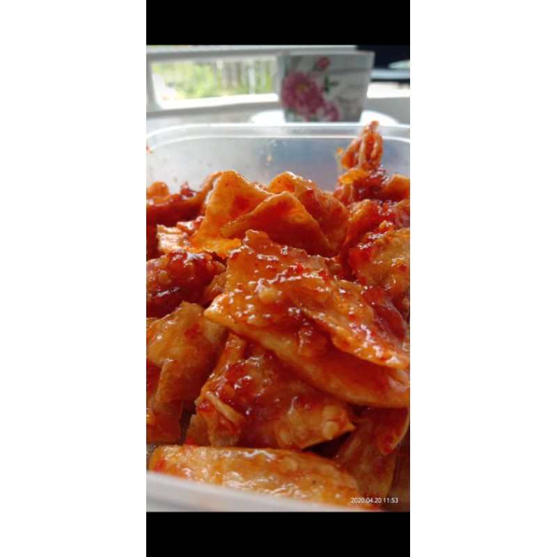 

Rujak Keripik Singkong