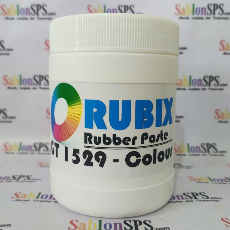 TINTA SABLON RUBBER SEMI KILAP RUBIX GT 1529 COLOUR 500GR