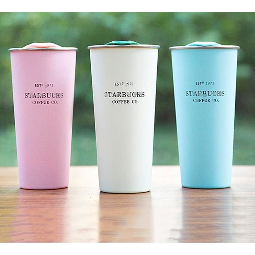 Starbucks Tumbler Macaron Stainless Steel Cup