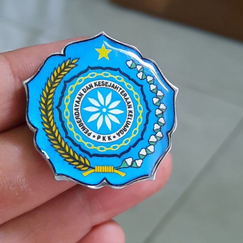 pin pkk bross lencana penggerak pkk premium 3,5cm