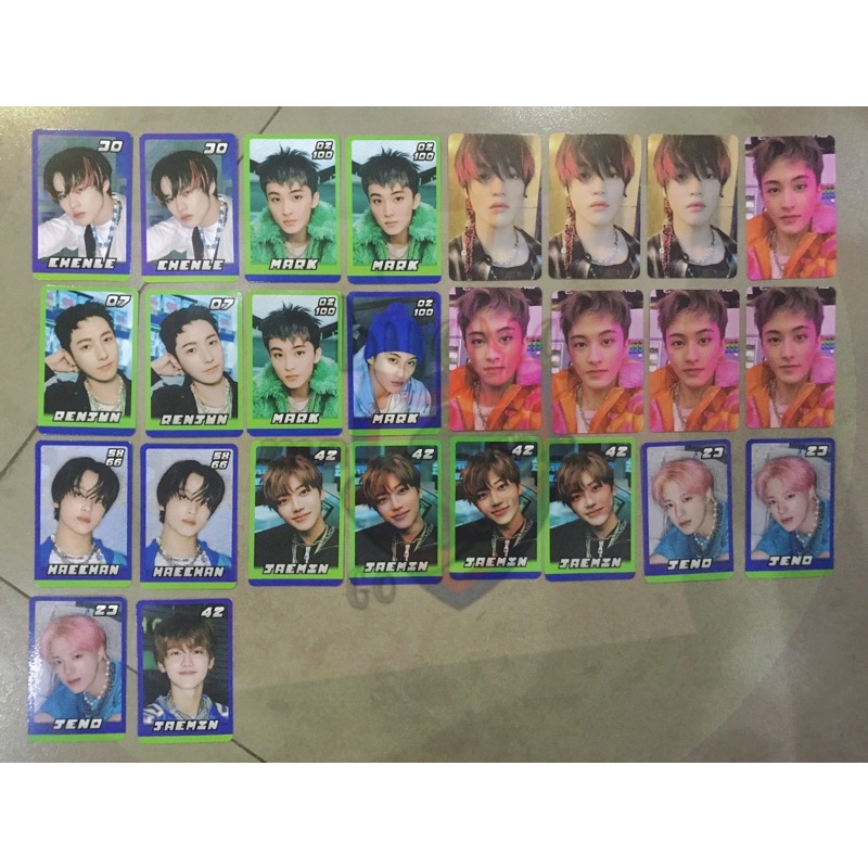 PC PHOTOCARD OFFICIAL TRADING CARD NCT DREAM GLITCH MODE tc glimo pop up concept selca a ver r1 roun