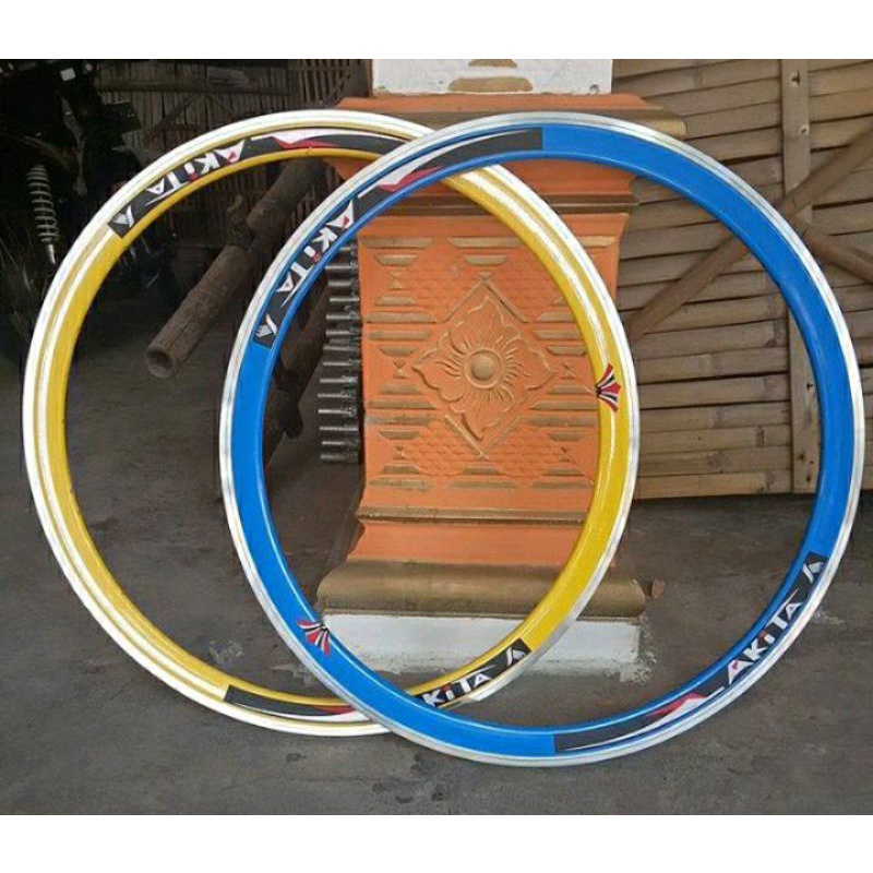 Velg sepeda balap fixie 4 Cm lubang 36 H alloy Original