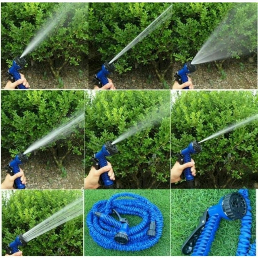 Gulungan Selang Air Set Spray Magic Hose Ajaib Semprotan Air 22.5 M