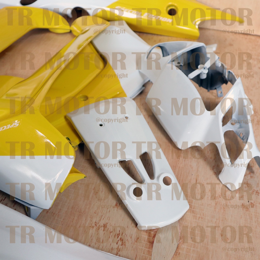 Cover Body Fizr F1zr Malboro Kuning Full Set Halus Cover Bodi Yamaha Fiz r