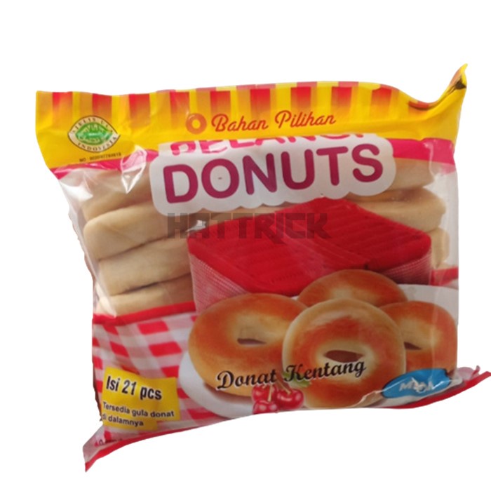 

Donat Kentang Pelangi Mini Isi 21 pcs