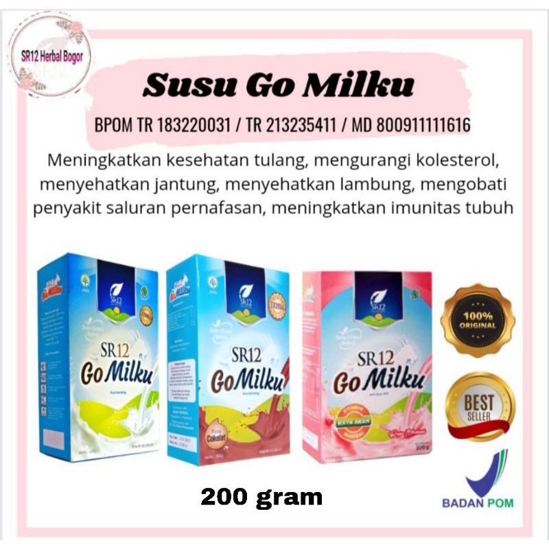 

Susu gomilku 200 gram susu kambing ettawa bubuk tidak bau prengus