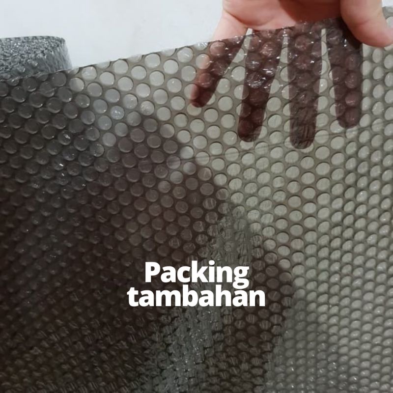 Packing tambahan buble warp