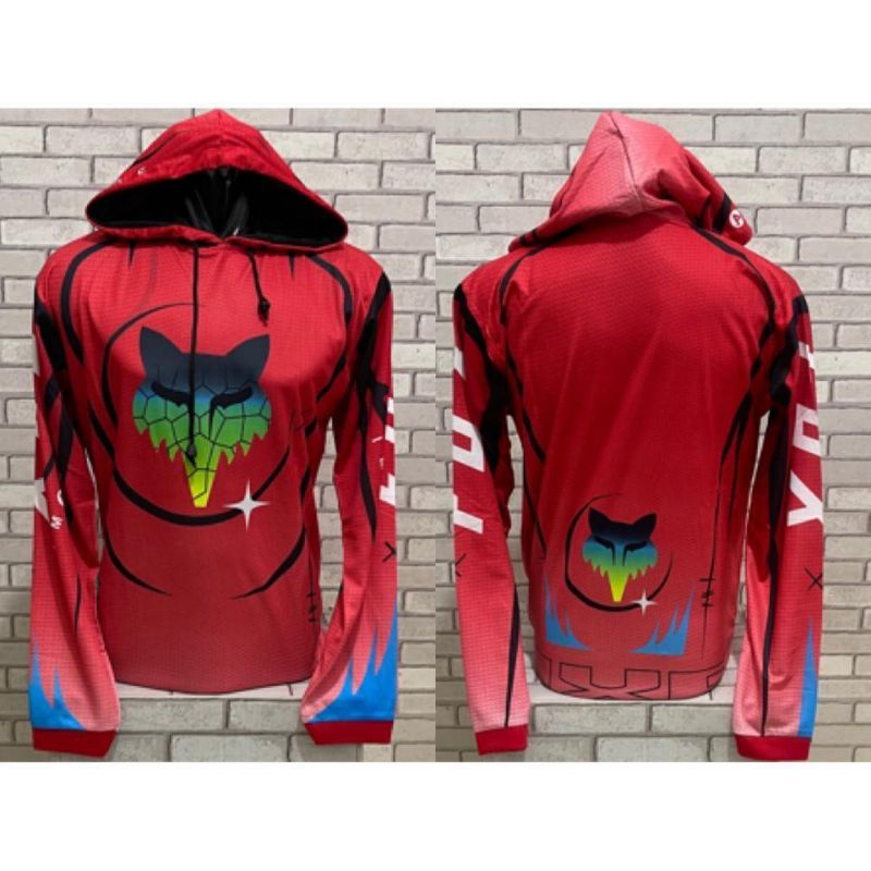 JAKET BALAP MOTOR CROSS PRIA MERAH