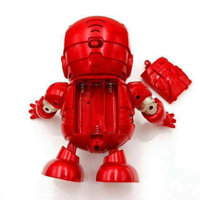 Smart Dance Mainan Anak Robot Karakter Hero Dance Ironman