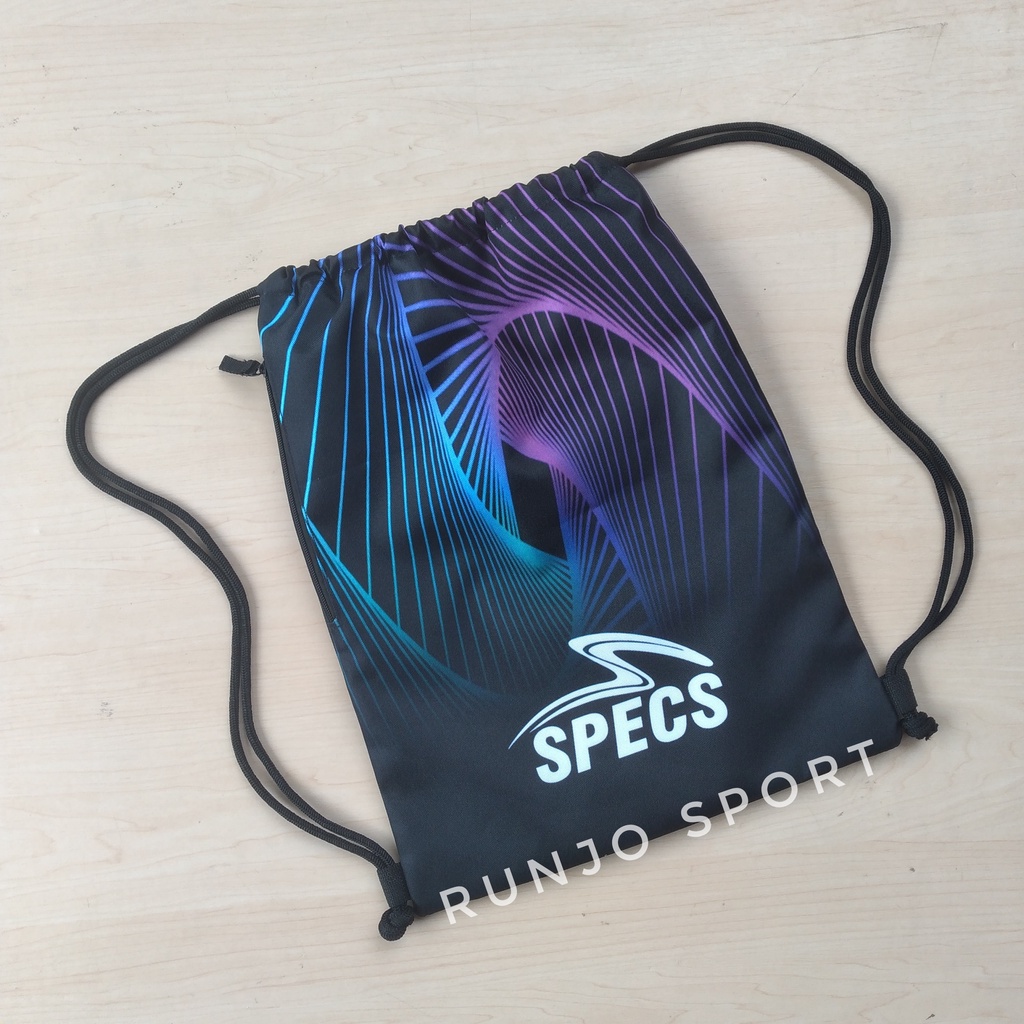 Tas Serut Specs Futsal Sepak Bola Olahraga Gymsack String Bag Drawstringbag Multifungsi