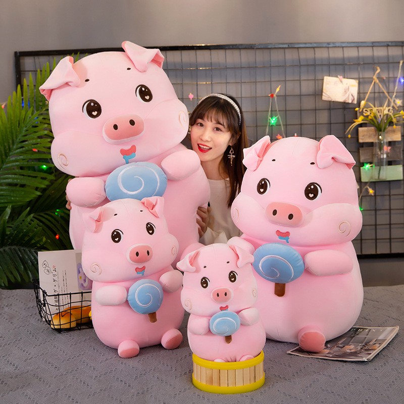 LOLI THE FOODIE PIGGY / PIGGY DOLL / BONEKA BABI/ BONEKA IMPORT / BONEKA LUCU/ BONEKA PLUSH