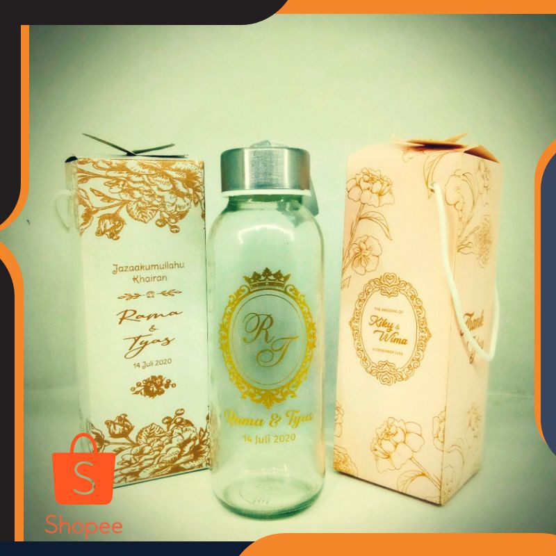 

Murah Grosir Souvenir 200 Pcs Thumbler Beling Kecil 300 Ml + Nama Packing Box Keren