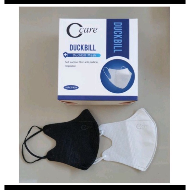Masker duckbill oxycare 4ply 50 pcs