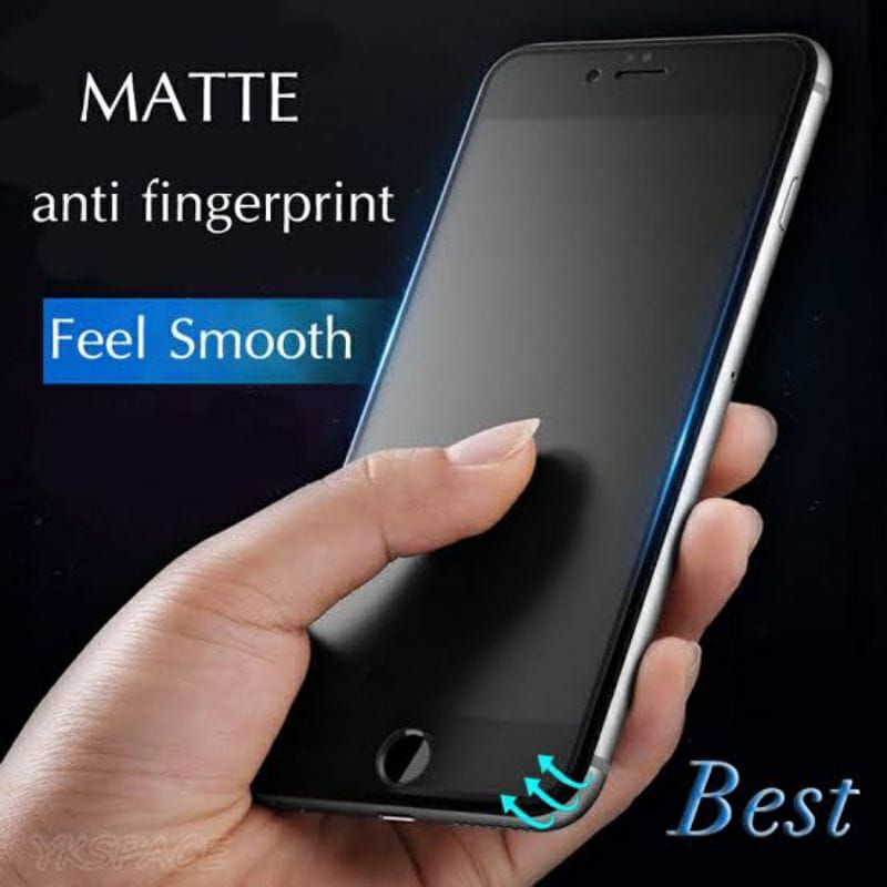 TEMPERED GLASS MATTE XIAOMI REDMI 9/REDMI NOTE 9/REDMI NOTE 9 PRO ANTI MINYAK ANTI GLARE GLASS FULL COVER