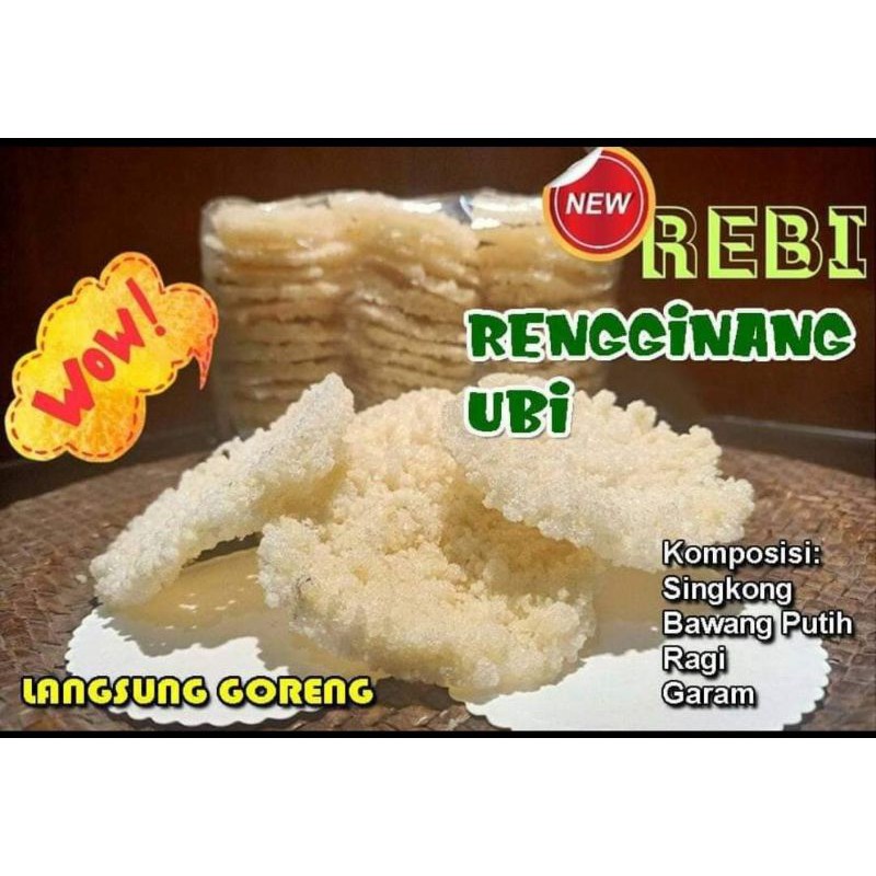 

rengginang ubi (REBI) Jepara original isi 40 biji