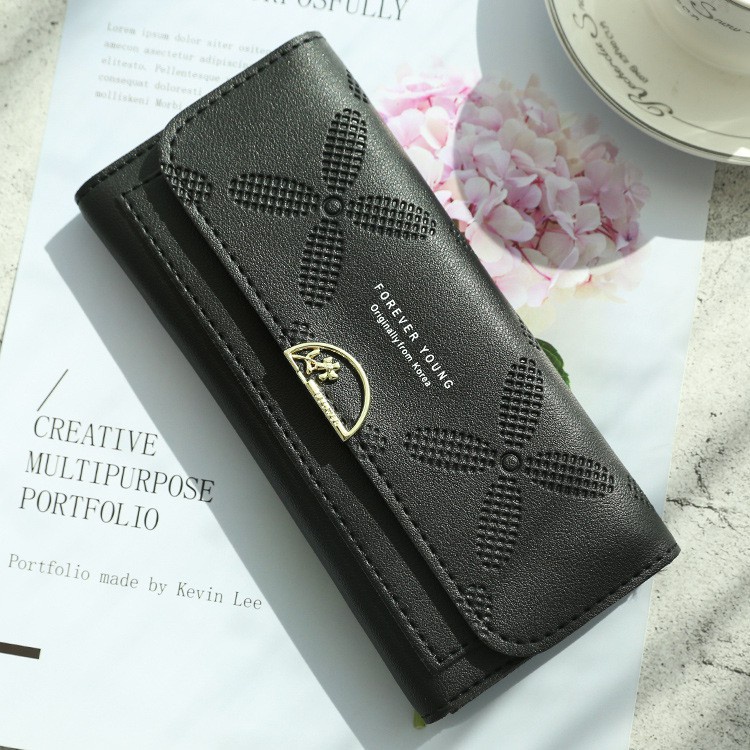 *ALIBABA1688* DOMPET PANJANG WANITA SIMPLE KOREAN STYLE IMPORT