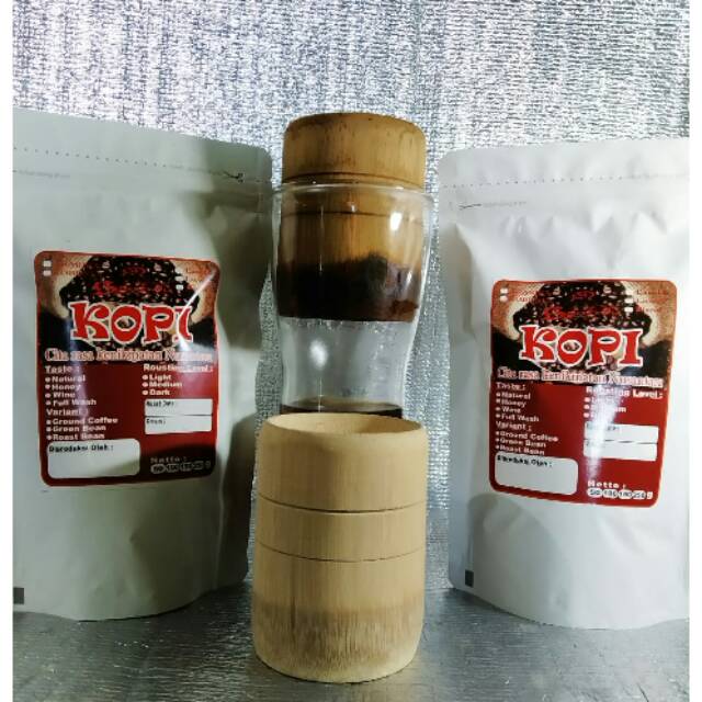 

2 Pack Blend Coffee + 1 Pcs Dripper