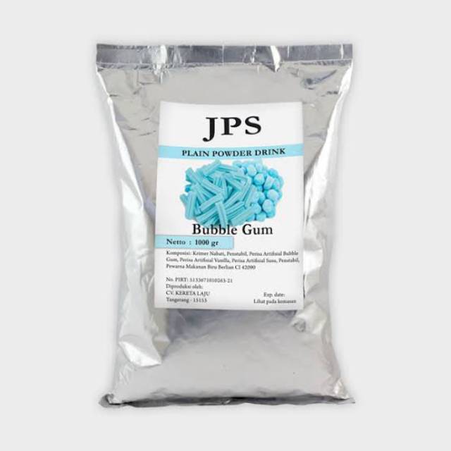 

POWDER JPS BUBBLE GUM 1KG