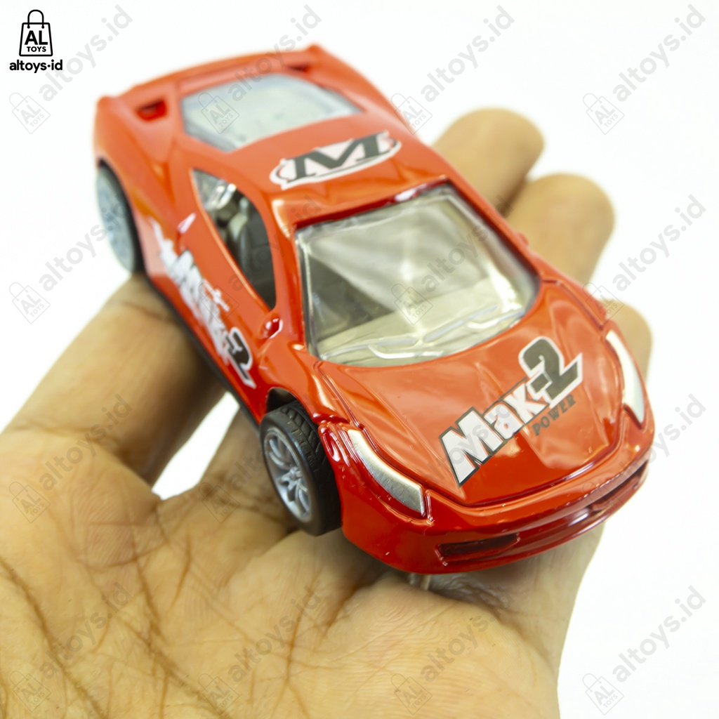 Diecast Mobil Sport Car Auto World Metal Alloy 1:64 Pullback  N01228B