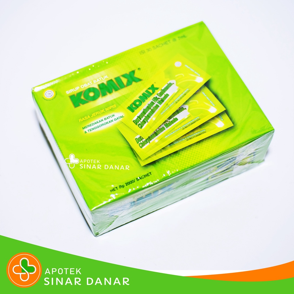 Komix Rasa JERUK NIPIS 1 BOX isi 30 sachet