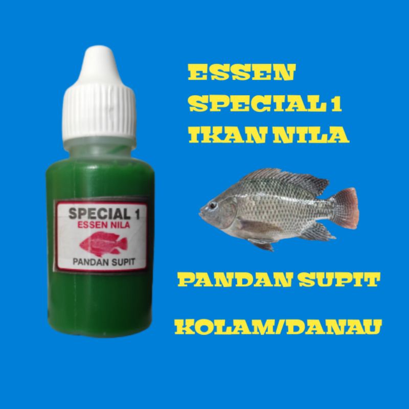 ESSEN SPECIAL 1 IKAN NILA PANDAN SUPIT sMEDIA LUMUT&PELET