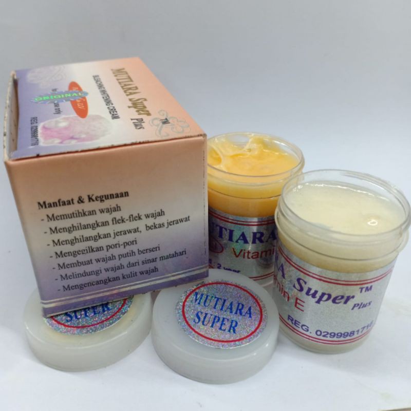 paket CREAM MUTIARA SUPER.VIT-E 8p00