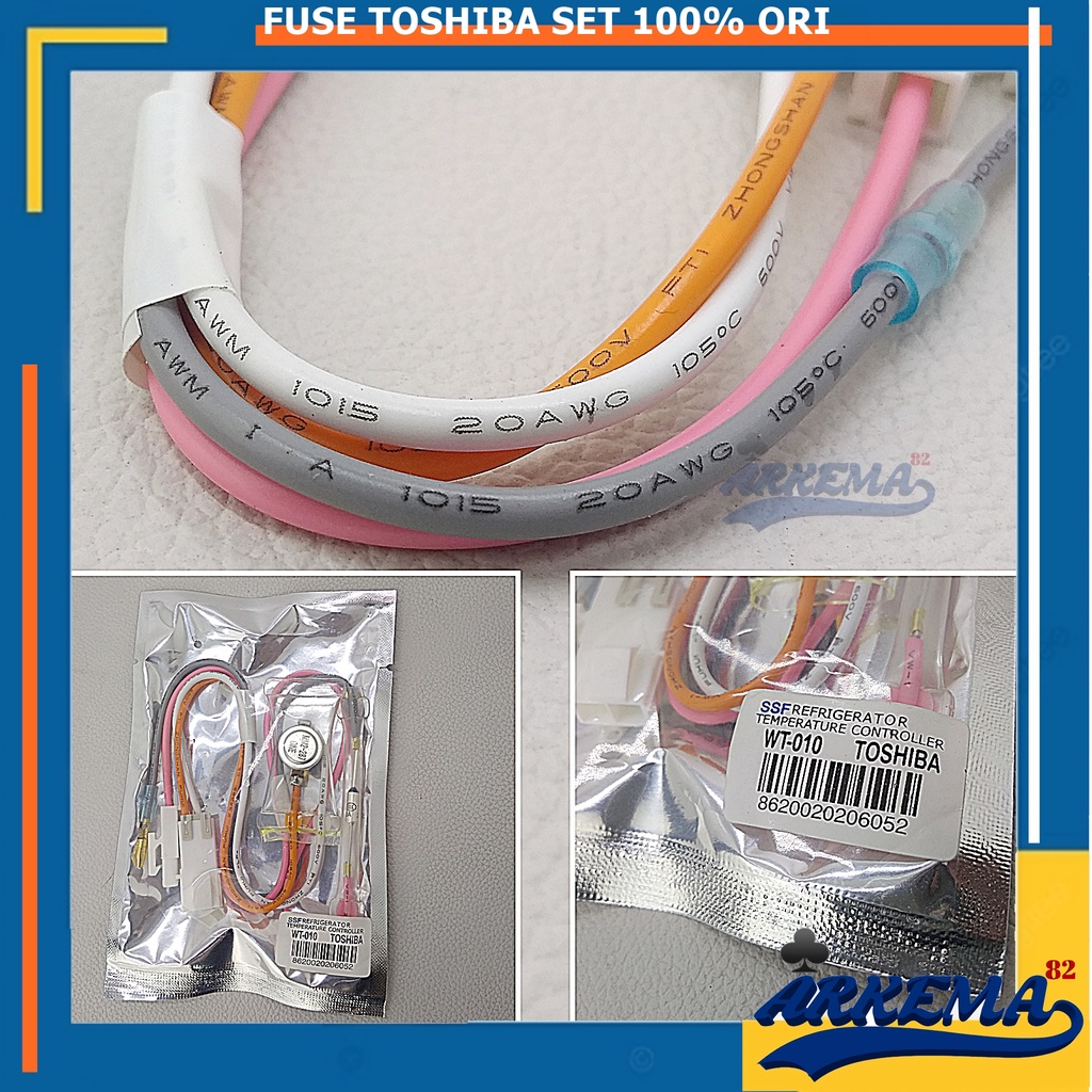 FUSE TOSHIBA SET | BIMETAL TOSHIBA | DEFROST TOSHIBA | FUSE  DEFROST TOSHIBA | FUSE BIMETAL TOSHIBA - ARKEMA