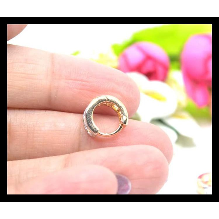 DISKON XUPING ANTING CATOK MINI MIX LAPIS EMAS PUTIH PALING LAKU