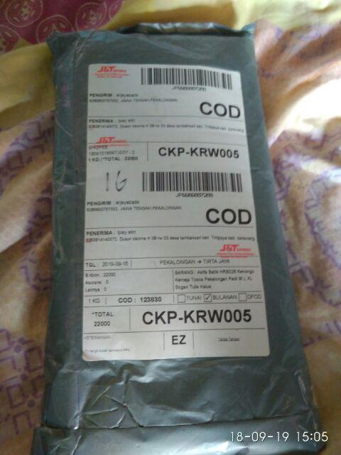 Asifa Batik Hrb026 Kenongo Kemeja Tosca Pekalongan Padi M L Xl Sogan Tulis Halus Kemeja Batik