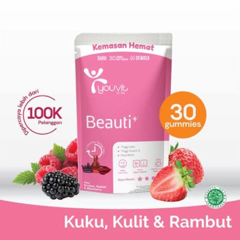 YOUVIT BEAUTI+ 30 GUMMY