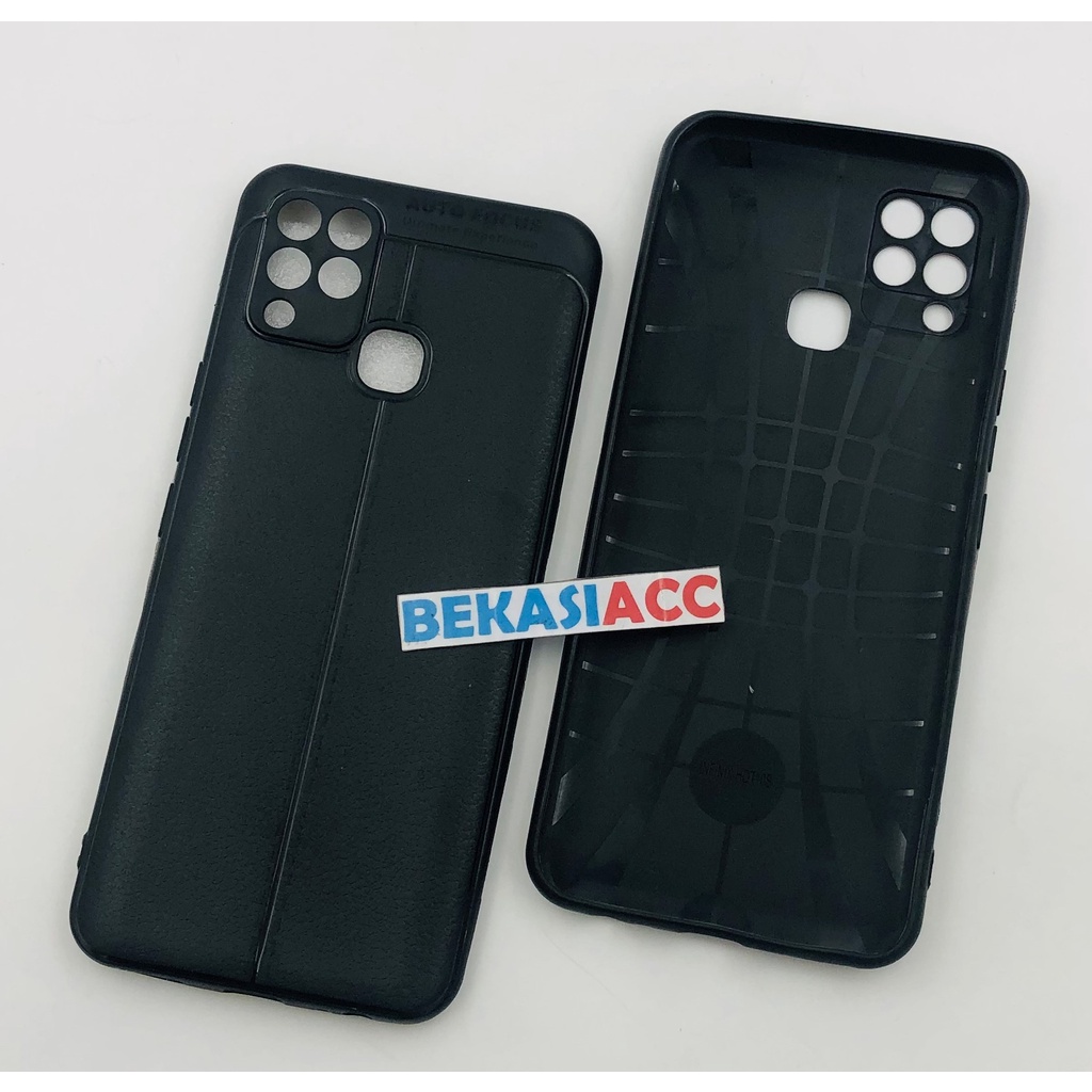 SILIKON INFINIX HOT 10S AUTO FOCUS / SOFT CASE INFINIX HOT 10S MOTIF KULIT
