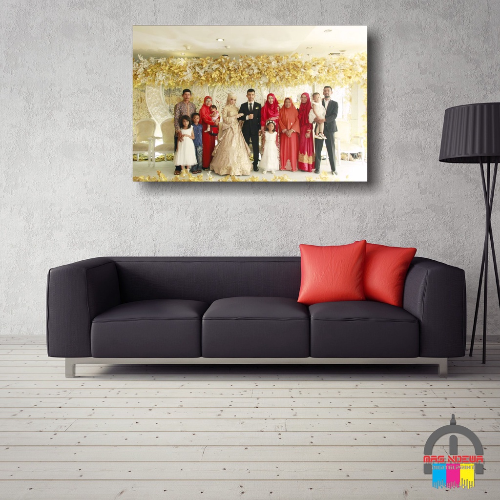 Jual COD CETAK + BINGKAI SPANRAM 20R+ 50x70 cm ( TINGGAL PAJANG DI ...