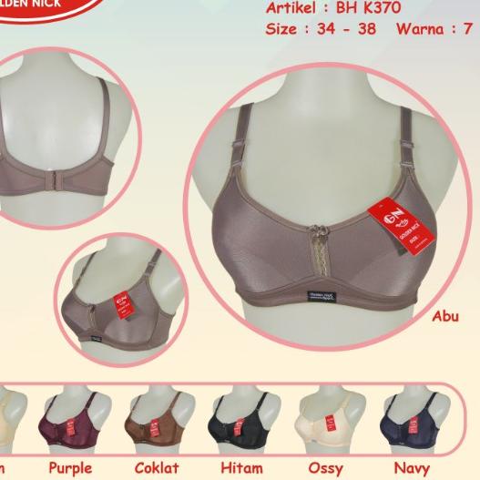 SHOPEE 9.9 Golden Nick - Bh Sport Bh K370 Tanpa Kawat Busa Tipis Bh Golden Nick Murah Berkualitas CO
