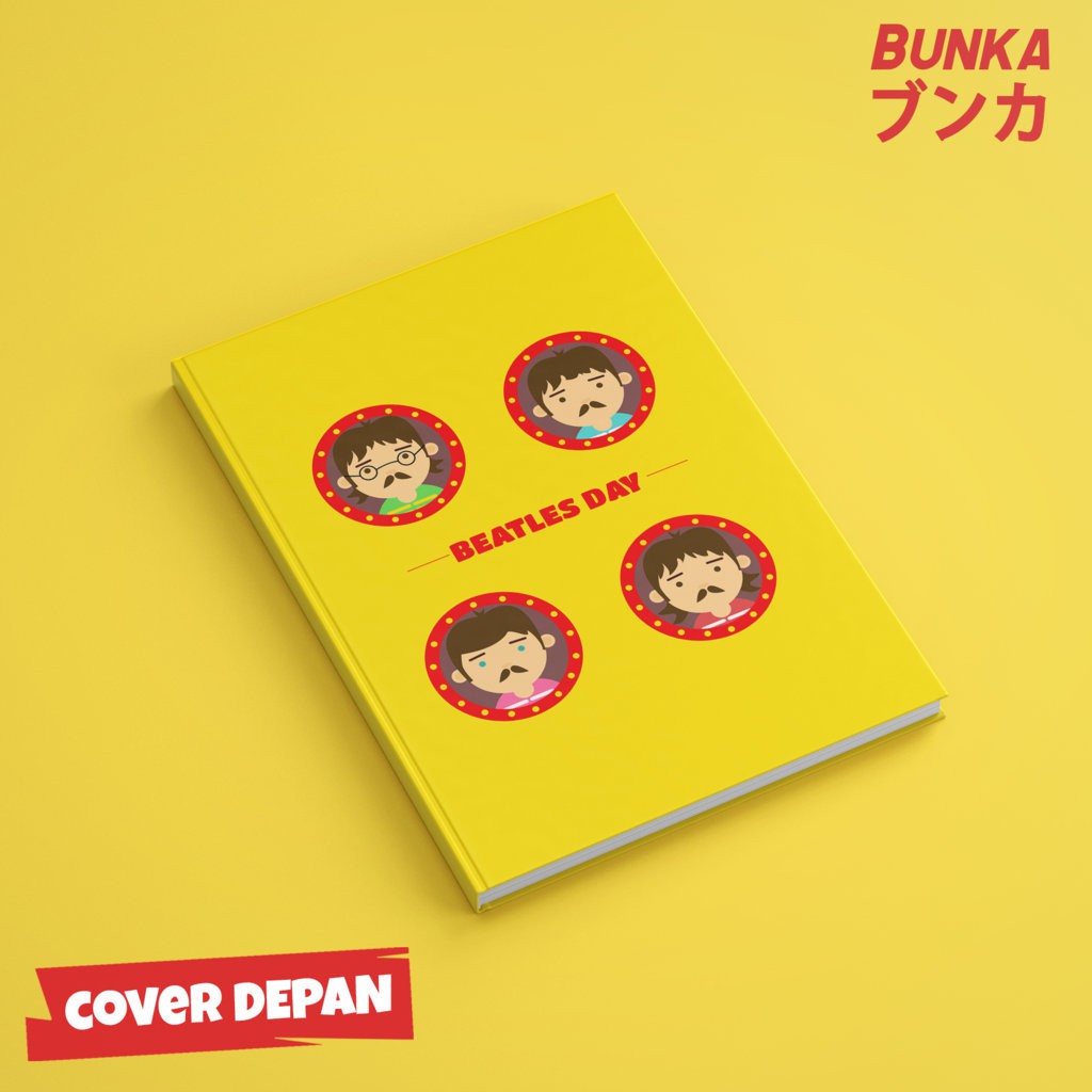 

Notebook Musik Band The Beatles B Hardcover A5 Buku Tulis Catatan Note Agenda Planner Jurnal