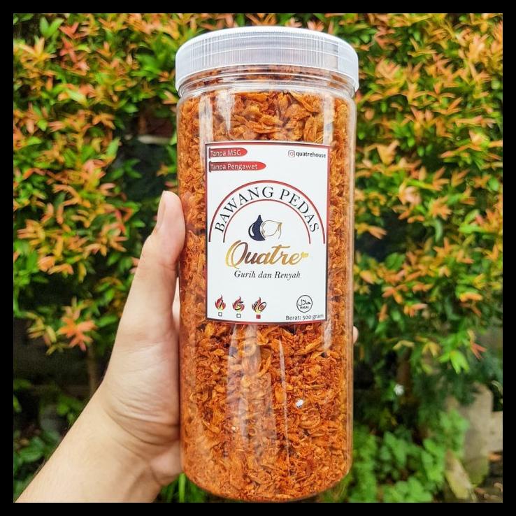 

DISKON TERBATAS !!! BAWANG GORENG PEDAS 500 GRAM TERLARIS