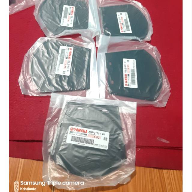 Karet flap kepet spakbor depan besi rxking rx king kobra rxk rx125 rx135 rxs original