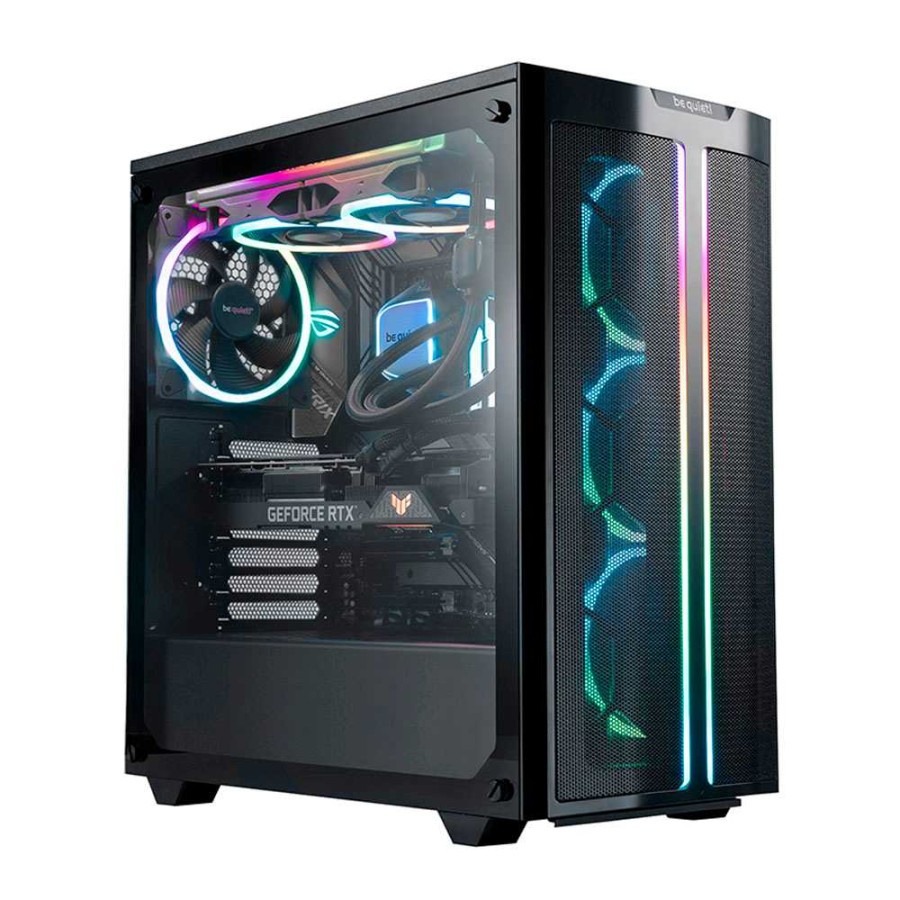 be quiet! Gaming Case PURE BASE 500FX Black - Side Tempered Glass