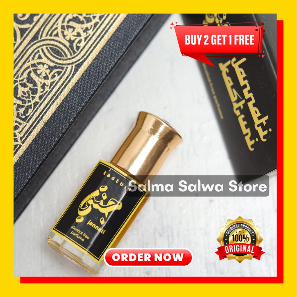 Minyak Wangi Kasturi Murni 100% ORIGINAL IMPOR Parfum Jannati Kasturi Asli