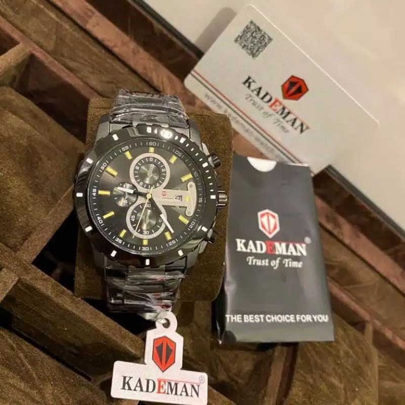 JAM KADEMAN ORIGINAL RANTAI STAINLISS STEEL